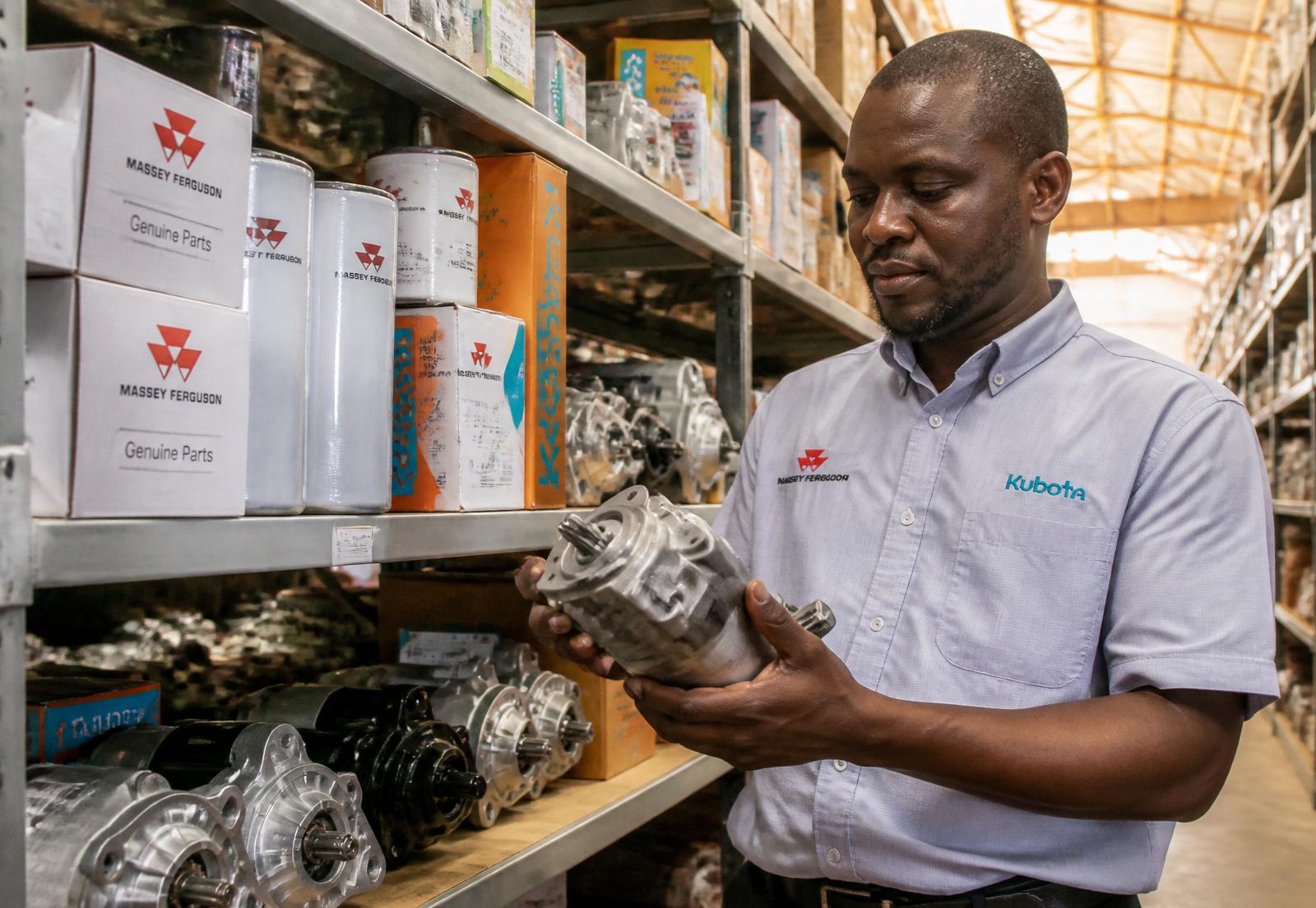 OgwuJosie warehouse stocked with genuine tractor parts