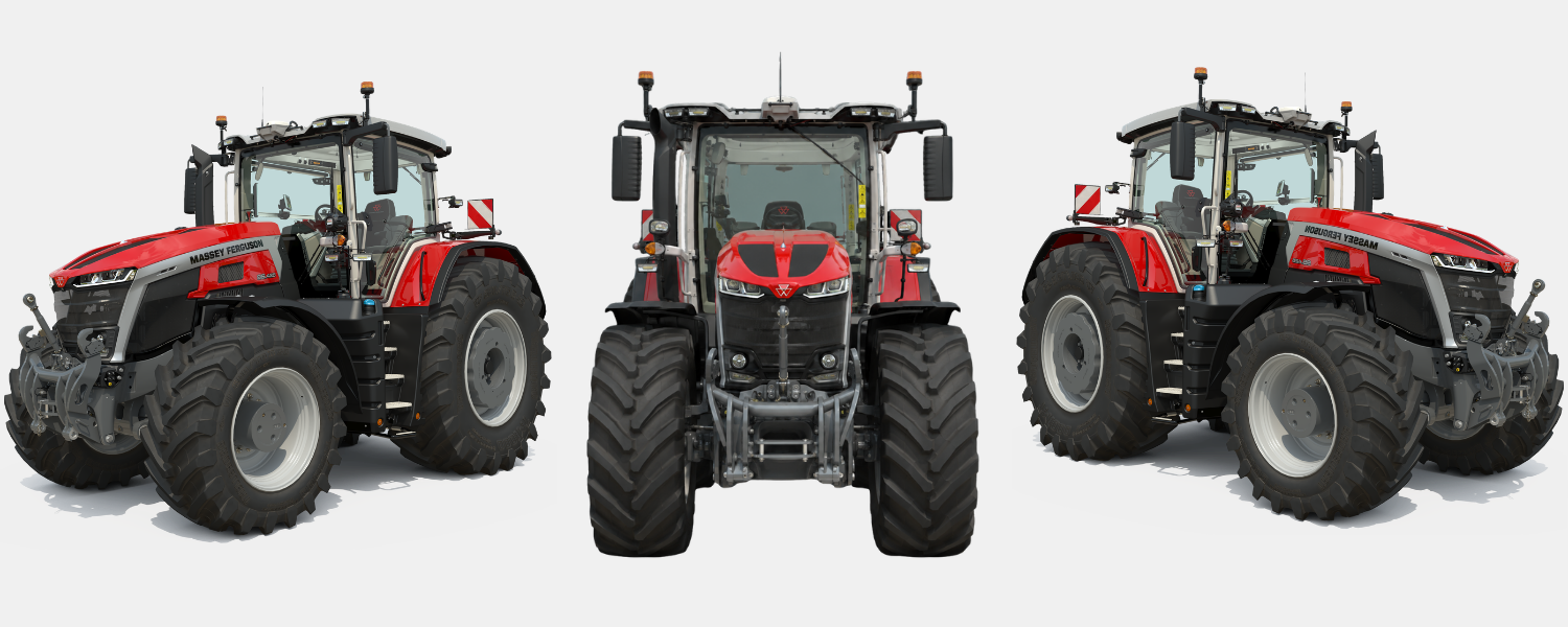 Three Massey Ferguson tractors supplied by OgwuJosie Tractor Company